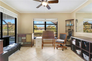 #3 B/R- Office with sliders to the pool.