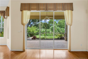 View from living area