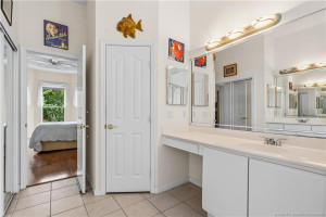 Main bathroom toward main bedroom