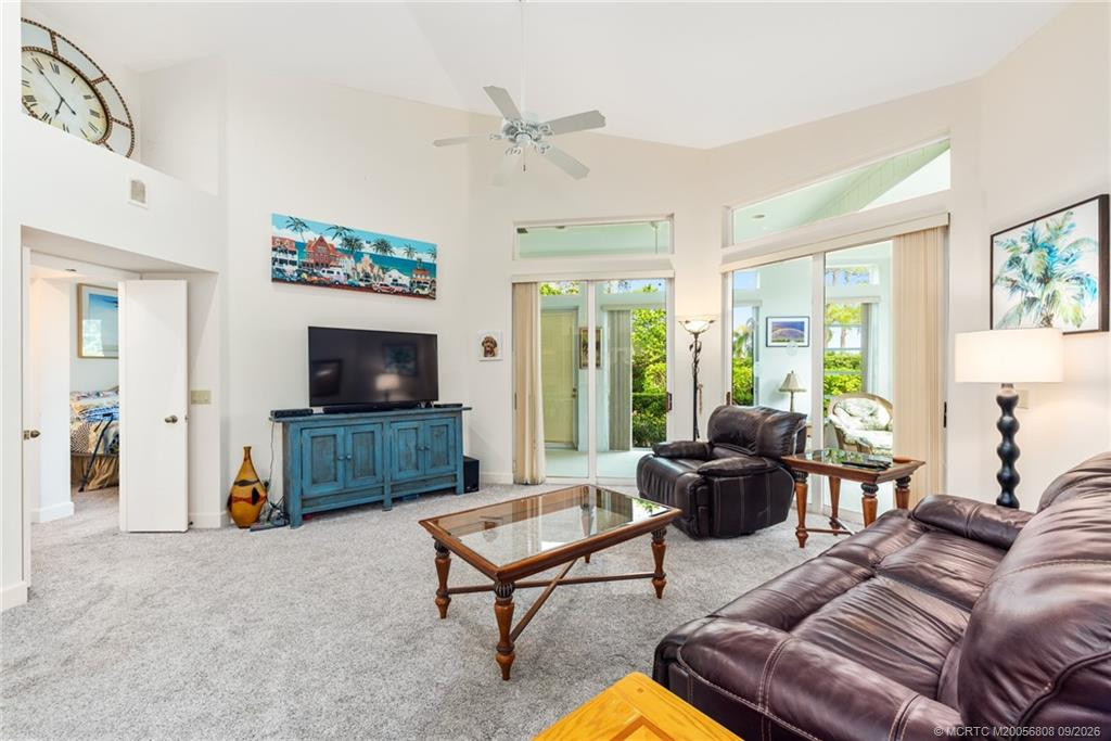 Living Room at 2201 NW Seagrass Drive, Palm City