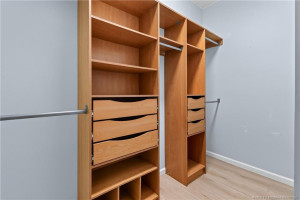 Primary Bedroom Custom Walk-in Closet