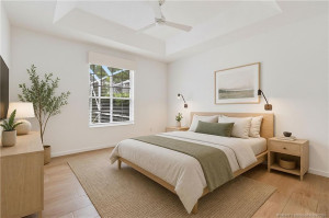 VIRTUALLY STAGED PRIMARY BEDROOM