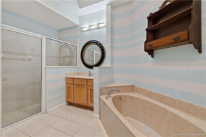 Tile Floor Separate Garden Tub