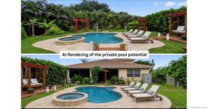 AI Rendering of Private Pool potential