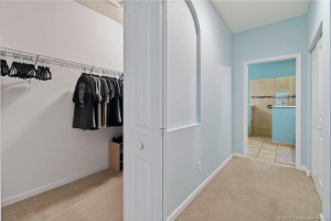 First Walk in Closet in Main Bedroom Suite