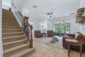 Family room from the Foyer