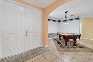 Foyer toward dining room (or billiards room)