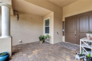 Front Door from Front Porch