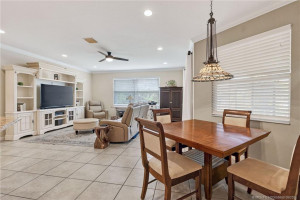 Breakfast Nook and Living Room