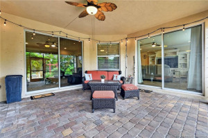 Back Lanai from door to backyard
