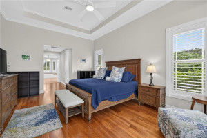 Master bedroom to master restroom