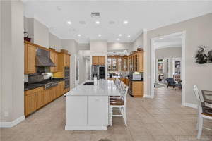 Gourmet kitchen