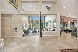 Soaring ceilings with amazing views