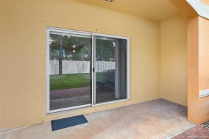 Covered Patio for relaxing outside in the shade