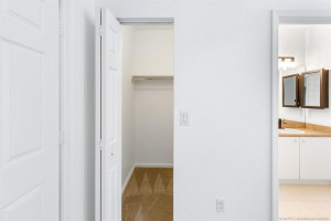Walk-in Closet and Bathroom in Master BR