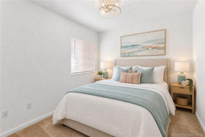 Virtually staged photo. Your guests would be happy here! They might not ever leave!
