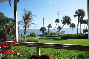 Waterfront view on your screened front porch