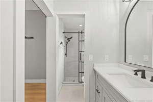 View from Walk - In Closet to Shower