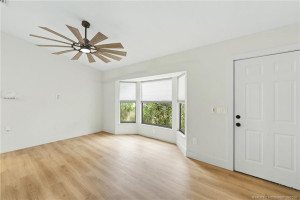 Living Room View to Bay Window