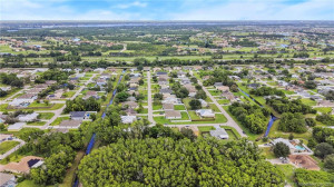 Aerial View Looking West