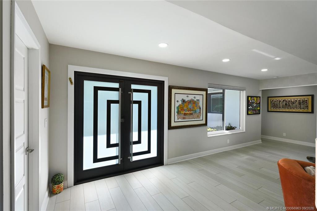 Custom Front doors with key pad entry