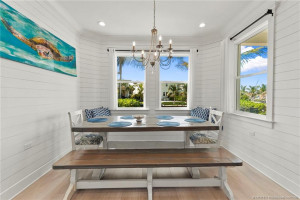 Dining Area with built in Bench