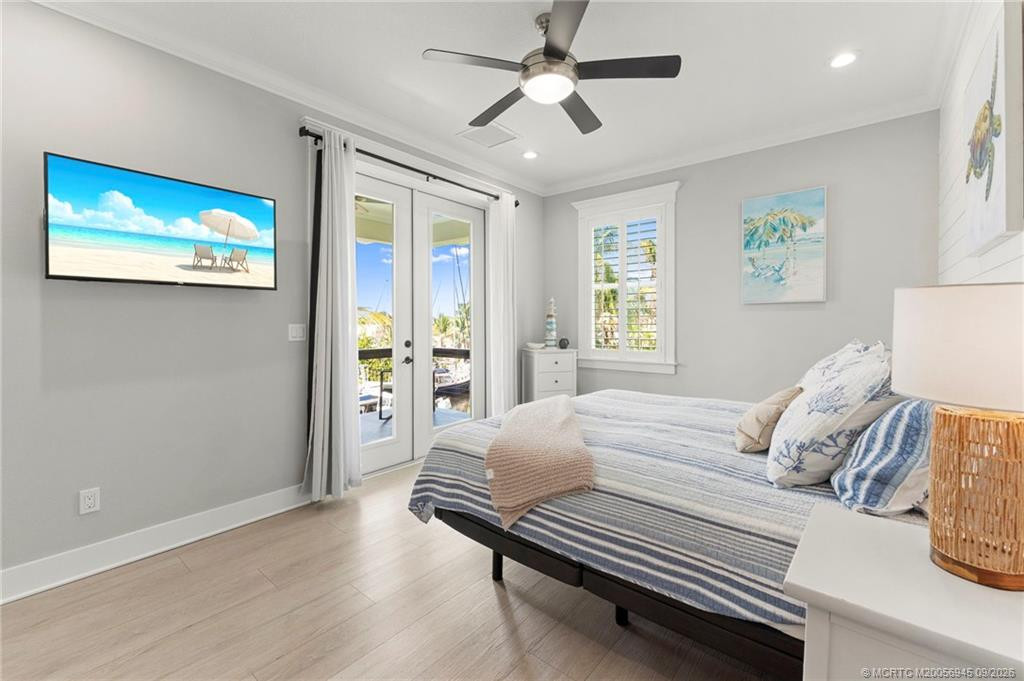 Primary Bedroom with Private Balcony