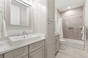 2nd Bathroom with Dual Sinks