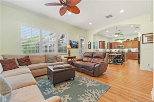 Family room off the litchen