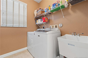 Upstairs laundry