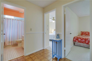 HALLWAY Between the guest bedrooms and bath