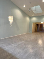 Living Room with Skylight 12' x 25'