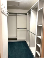 Walk-in Closet in Master Bedroom