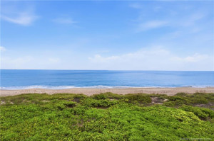 Beautiful unobstructed view across the natural dunes to the sandy beach and Atlantic Ocean.