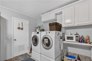 Washer and dryer