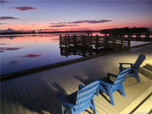 Fishing pier and seating