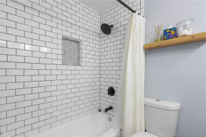 Stylish guest bath