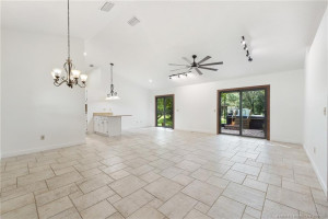 Great room with two impact sliders.
