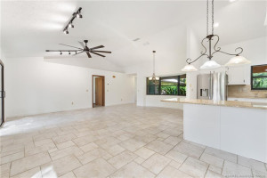 Great room from breakfast area.