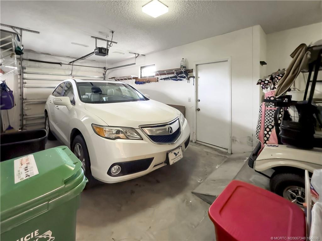 1 Car Garage with room for Golf Cart