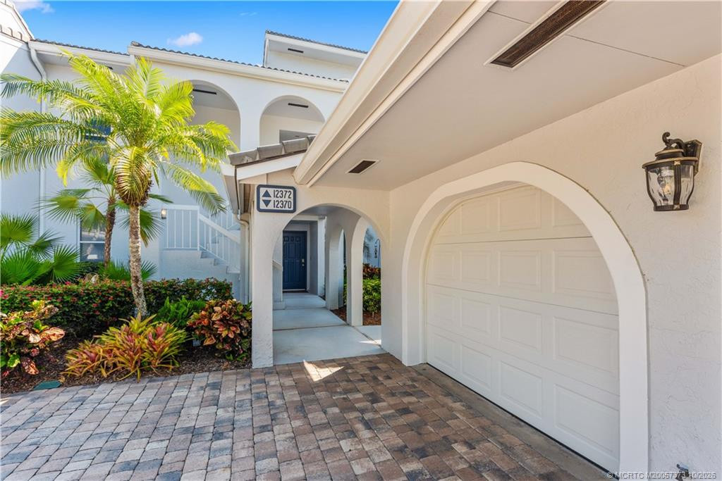 Entry View with Garage