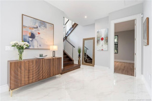 Living Area Leading to Stairs