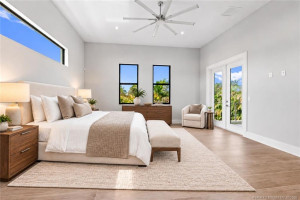 AI Staged Primary Bedroom