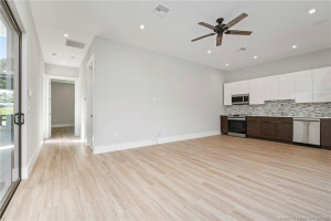 Guest Home Kitchen and Living Room