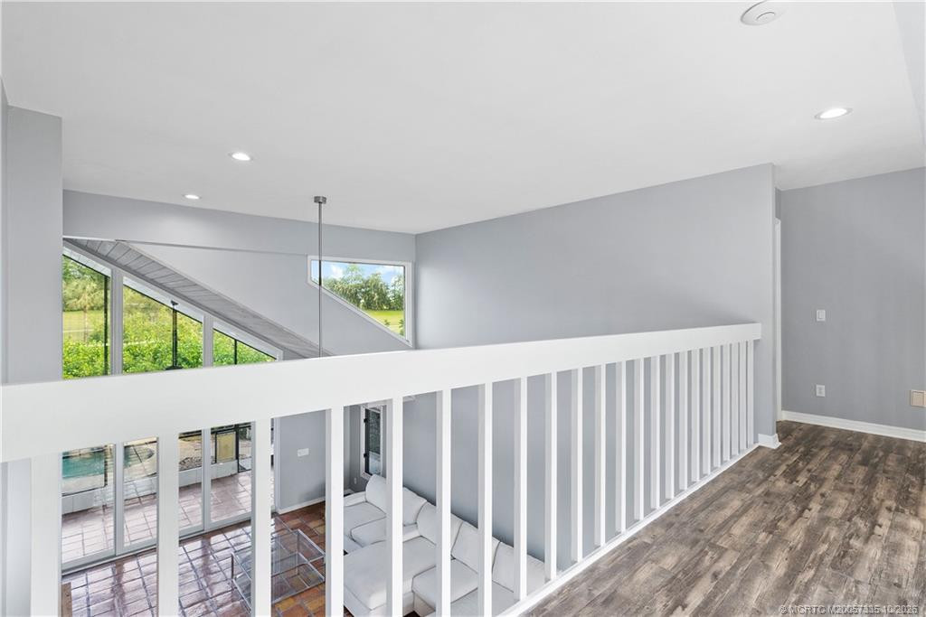 Catwalk to Office and 3rd bedroom on the 2nd floor