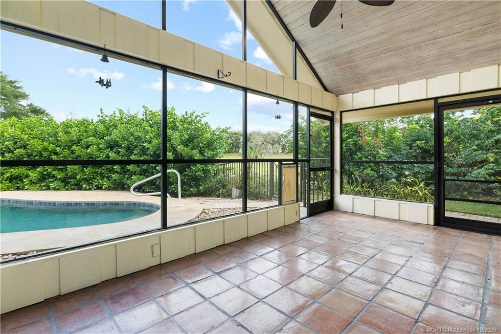 Covered and screen patio