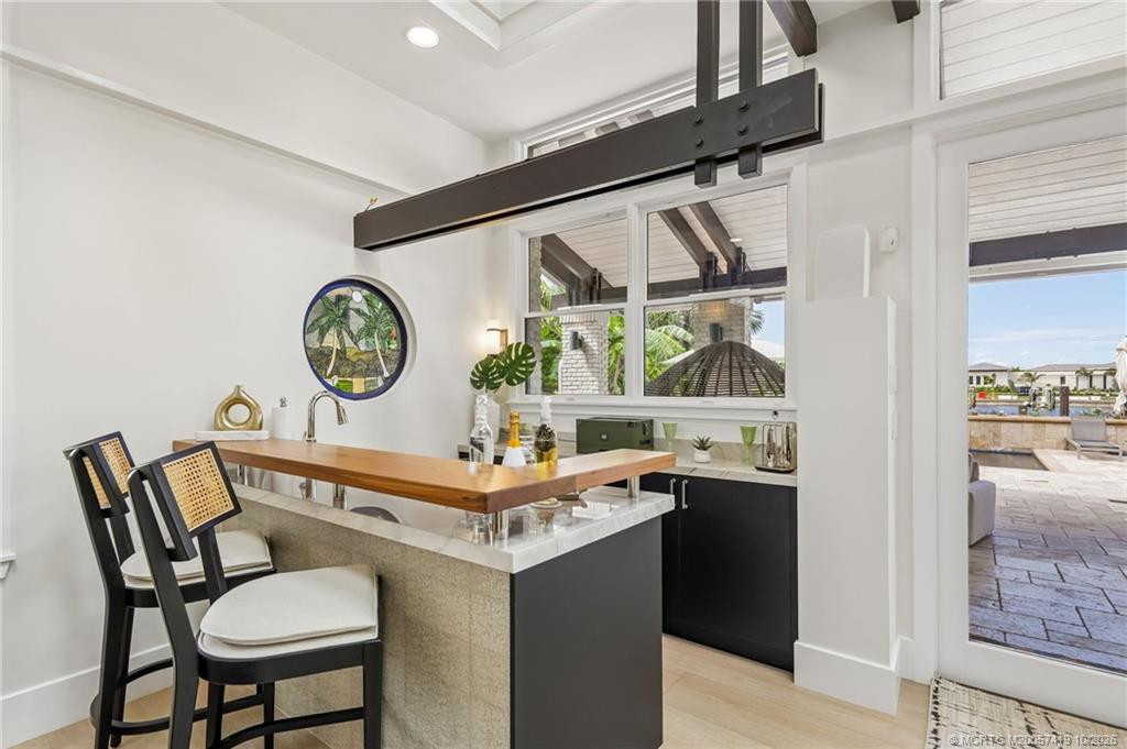 Easy access to outdoor entertaining.