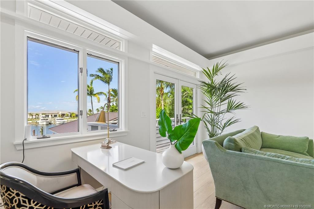 Everyone will want this "Corner Office" with water views