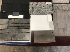 Photo for W1012 Red Fox, Spring Valley, WI - Listing #5686766 Selection of stone, countertops, cabinets, flooring, and shingles