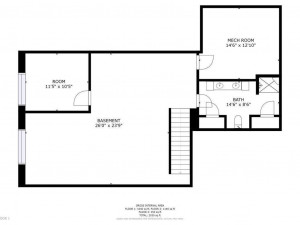 Photo for 9305 80th Avenue SE, Chatfield, MN 55923 - Listing #5697937 9305 80th Ave SE Chatfield MN-062-065-Floor Plan Lower-MLS_Size